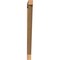 Ekena Millwork Traditional Block Smooth Bracket, Western Red Cedar, 3 1/2"W x 40"D x 48"H BKT04X40X48TRA05SWR - alternate 2